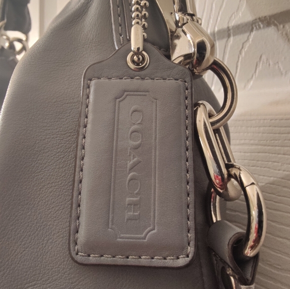 Coach Kristin Hobo Gray Handbag - Picture 5 of 8